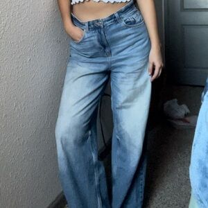 Vintage Style Baggy Bershka Jeans